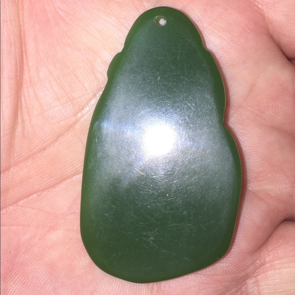 Real Jade Like “Stone” Flower Orchid Brand New - Picture 3 of 3
